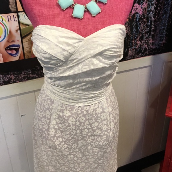 Marc Jacobs white strapless dress - Picture 2 of 4